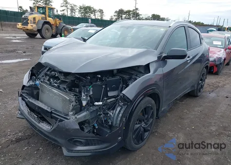 2022 Honda Hr-V 2Wd Sport z USA, uszkodzony, nr VIN 3CZRU5H11NM707256